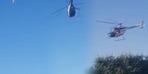 Afyonkarahisar'da helikopter böyle düştü! O anlar saniye saniye görüntülendi