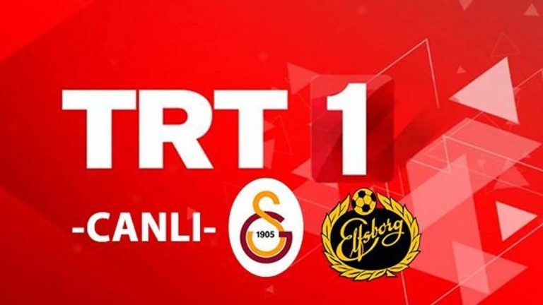 GALATASARAY ELFSBORG MAÇINI TRT 1’DE CANLI İZLEYİN | TRT1 canlı yayınını şifresiz ve HD izleyin!