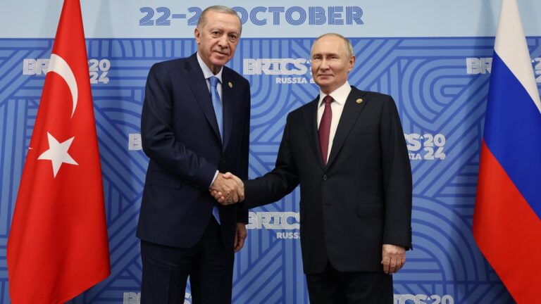 Cumhurbaşkanı Erdoğan, Putin'le görüştü