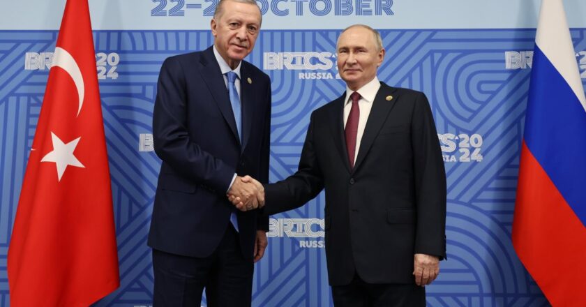 Cumhurbaşkanı Erdoğan, Putin'le görüştü