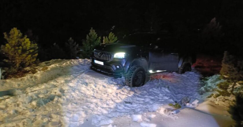 Kaz Dağları’nda mahsur kalan 2 kişi kurtarıldı