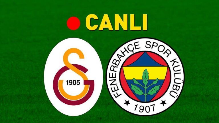 Galatasaray – Fenerbahce Bein Sports 1 Canlı Saat | Süper Lig’de Dev Derby! Galatasaray – Fenerbahce | Okan Buruk, Jose Mourinho, Galatasaray – Fenerbahce Bein Sports 1 Canlı İzleme | Bein Sports Izle, Galatasaray – Fenerbahce Watch, Galatasaray