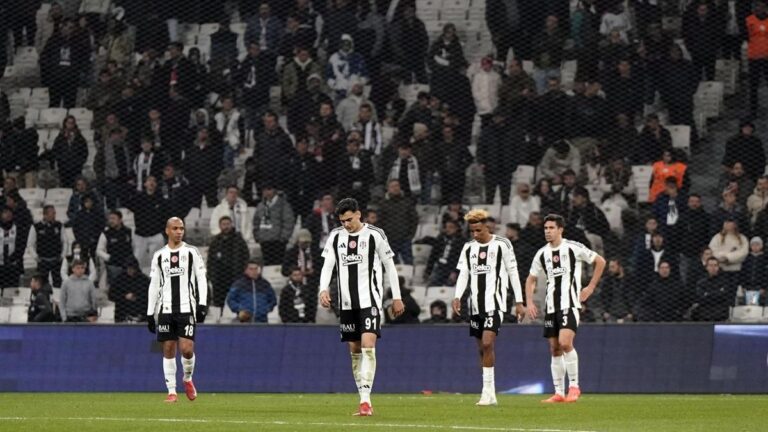 Beşiktaş son 5 maçta 11 puan kaybetti