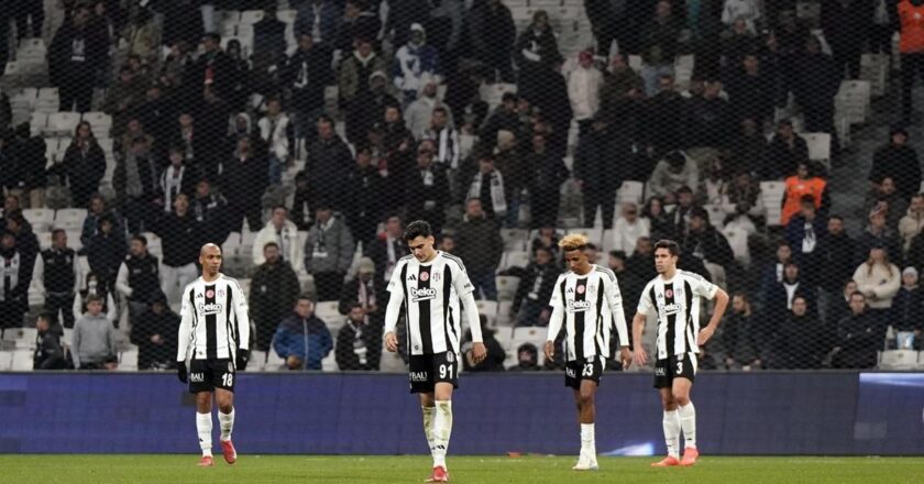 Beşiktaş son 5 maçta 11 puan kaybetti