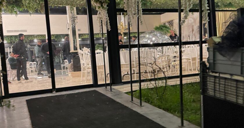 Disko topu kına gecesi gelinin kafasına düştü