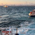 Heybeliada tarafından sürüklenen tekne kurtarıldı
