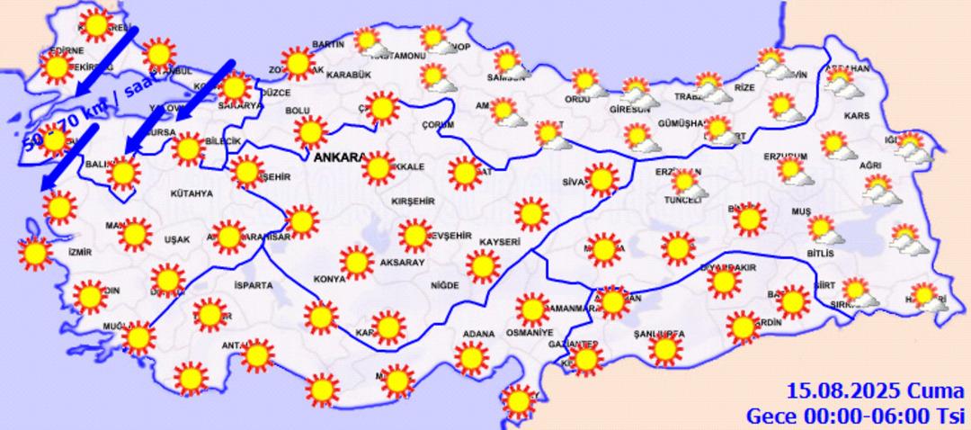 Günlerce sürecek! 