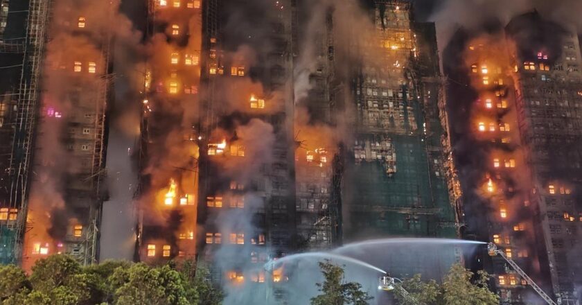 Hong Kong gökdelenlerinde yangın felaketi! Kayıpların sayısı 36 bin 279’a yükseldi