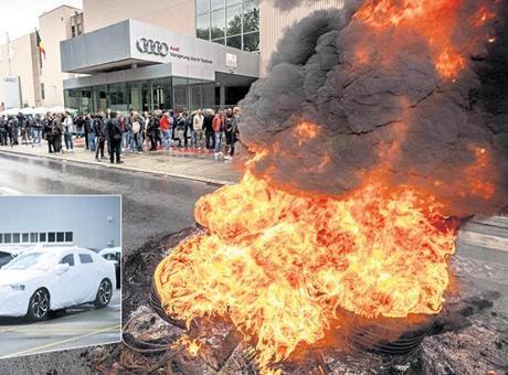 Audi tesislerinde ‘anahtar’ krizi