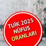 TÜİK NÜFUS ORANLARI VERİLERİ 2025 || Türkiye’nin erkek ve kadın nüfusu nedir? Türkiye’nin nüfusu yüzde kaç arttı?