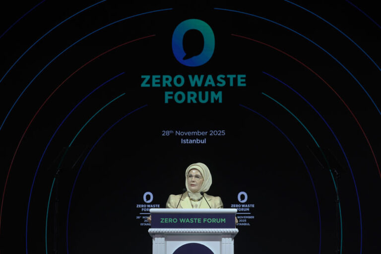 Emine Erdoğan’dan Sıfır Atık Çağrısı